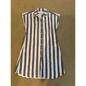 Loup TINA SHORT SLEEVED SHIRT DRESS size small